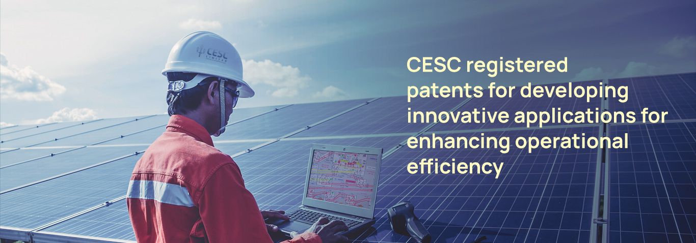 CESC registered patents for developing innovative applications for enhancing operational efficiency